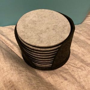 Felt Coasters set of 10